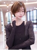 ショート/グラボブ/大人可愛い
