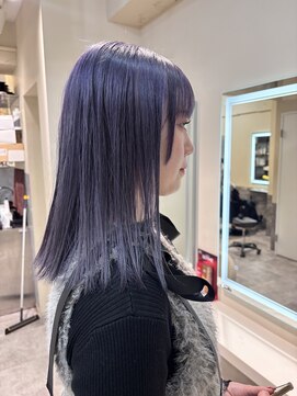 テン バイ アンブルリュクス 池袋(teN +by ambleluxe) ラベンダー/パープル/ケアブリーチ