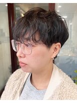 ジェミニバイサロンドミヨシ(Gemini. by salon de Miyoshi)&nbsp;パーマショートスタイル