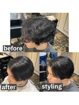 エノア 青山(ENORE)&nbsp;メンズ縮毛矯正/曲がる縮毛矯正/メンズ髪質改善/メンズカット