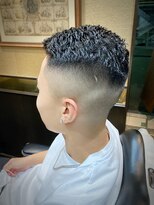 レオヘアワークス(LEO HAIR WORKS) 濡れパン スキンフェード 新潟床屋 バーバー メンズサロン