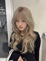 ロンド マーレ 天神大名店(Lond mare)&nbsp;大人ガーリー/ミディアムレイヤーカット/似合わせカット