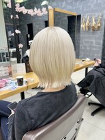 ラウル(Laulu)&nbsp;イメチェン/ピンクベージュ/アンブレラカラー/前髪/佐倉