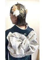 ロカット サロン(Roquat Salon) 立川/成人式、前撮りに!振袖着付けと華やかボブアレンジ