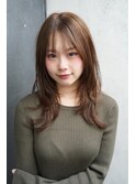 [大人気]レイヤーカット×ブリーチなしダブルカラー