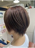 40代/髪質改善/白髪染め/明るい白髪染め/艶髪/大人ショート