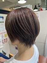 ハナビ(hanabi)&nbsp;40代/髪質改善/白髪染め/明るい白髪染め/艶髪/大人ショート