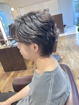 ファム 十日市店(femme) ナチュラル×センターパート