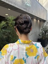 オムズ 大須店(OM's) 浴衣着付け/浴衣ヘア/タイトアレンジ/ヘアセット/カチモリ