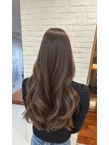 ラメール アヴェダ 西武秋田店(La Melu AVEDA)&nbsp;【透明感レイヤー】まろやかグレージュ×華やかロング