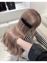 ベレーザ 川越(Beleza)&nbsp;ba16415_ピンクベージュハイトーンカラー透明感ワンホンヘア艶髪