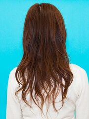 髪質改善×ロングヘア (ゆるふわパーマ)【艶髪・美髪】