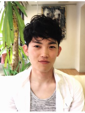 ヘアアンドエステ ヒロイン 西麻布本店(Hair&Esthe HIROIN) 『HIROIN』くせ毛風パーマスタイル『山村雄貴』
