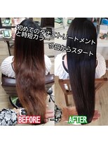 ルーミールーム(RoomieRoom)&nbsp;初めてのダナエトリートメントと時短カラー