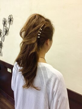 ラポール ヘア柳生店 ソフトモヒアップ