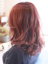 リビーチ ヘア リゾート 赤羽(Rebeach HAIR RESORT)&nbsp;【赤羽リビーチ】イルミナカラーでつくるベリーピンクカラー♪