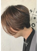 ヘアーアンドスパソシット(HAIR&SPA SOCIT) 前下がりグラデーションショート