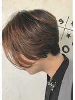 ヘアーアンドスパソシット(HAIR&SPA SOCIT) 前下がりグラデーションショート