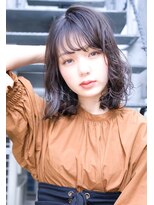 エース (ACE) ACE シースルーバング×透明感アッシュ