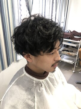 ビューティーサロンラエラ(Beauty salon laera) ランダムパーマショートマッシュ