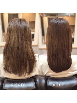 リアン(Lien) 『髪質改善』ストレートエステ（縮毛矯正）（リタッチ可）