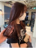 【恵比寿ro-ro】イルミナx前髪xココアブラウンxフリンジウェーブ