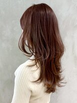 アイティーバイアルバム 松戸店(IT by ALBUM) ブラウンレッド_カーキグレージュマッシュショート_ba323152