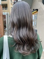 サク(Sac.)&nbsp;透明感カラー　ベージュカラー　恵比寿　Sac.栃木優佑