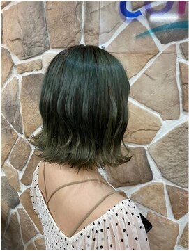 カラーリゾートAi 葛西店 緑系カラー