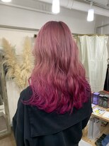 エッジ 下北沢(edge.)&nbsp;ピンク　グラデーションカラー　edge.下北沢