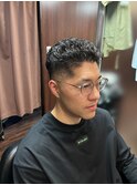 ミドルフェードパーマ