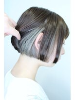 ニット 銀座(knit)&nbsp;《knit銀座》インナーカラー20代30代40代ショートボブ前下がり