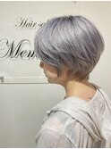 【Memories】ホワイトシルバー×大人ショート