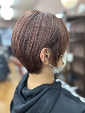 ヘアーサロン カラー 色彩店(COLOR) ハイトーンピンクカラー