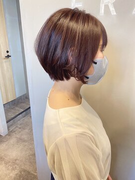 フレーム なんば店(FRAME) 短すぎないショートボブ