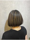 白髪ぼかしにも♪ハイライト