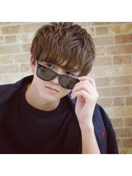 アメラボ 平針店(AmeLab) 【爽やかマッシュ】メンズカラー　アッシュブラウン　ベージュ