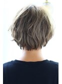 【デュアプレ】外ハネショートボブ　似合わせカット/髪質改善