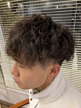 アッシュ アーティスティック スタジオ オブ ヘア(Ash artistic studio of hair) マッシュ×ツイストスパイラルパーマ