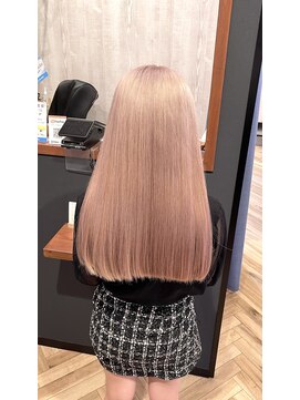 エンカウントバイマハロ 千葉(encount by mahalo) ミルクティーカラー