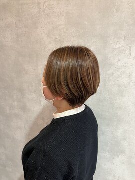 ヘアースペースブルームエア HAIR SPACE BLOOM Ea 白髪ぼかしのハイライトカラー