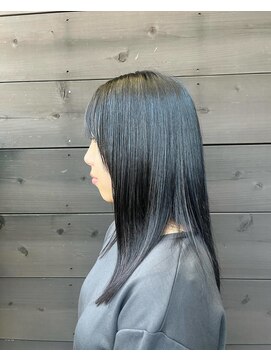 リンク 本店(RINK) フラッターストレート/大人女子/サラサラ/20代30代40代