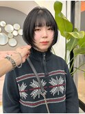  前髪/マチルダボブ/インナーグレージュ[大阪梅田駅]
