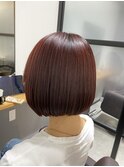 laia髪質改善 x レッドブラウン【髪質改善laia吉祥寺美容室】
