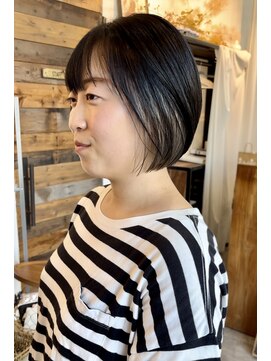 ヌニル(nunill) inner gray×mini bob