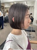 【中目黒】オリーブグレージュのナチュラルボブ☆