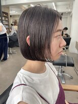ユノ(juno) 【中目黒】オリーブグレージュのナチュラルボブ☆