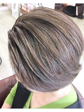 ヘアーメイク ストーリィー(hair make STORY) 白髪いかしor白髪ぼかし