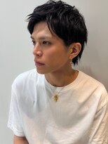 ネイロ 錦糸町(NeiRo)&nbsp;アッシュブラックカルマパーマベリーショートダークアッシュ