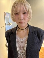 ゾーイダイミョウ(ZOEY daimyo)&nbsp;抜きっぱなしブロンドにミニミニボブ